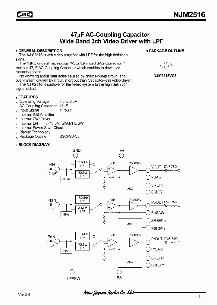 NJM2516_4705953.PDF Datasheet