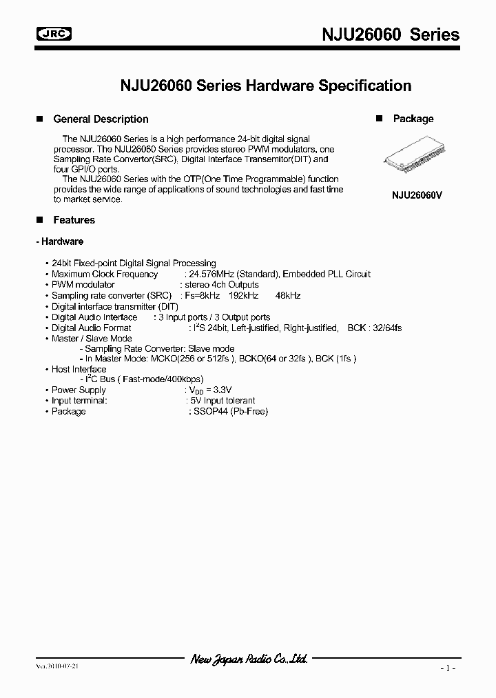 NJU26060_4909931.PDF Datasheet
