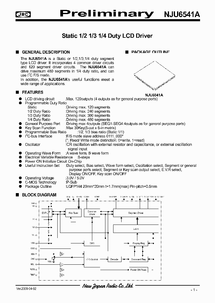 NJU6541A_4507747.PDF Datasheet