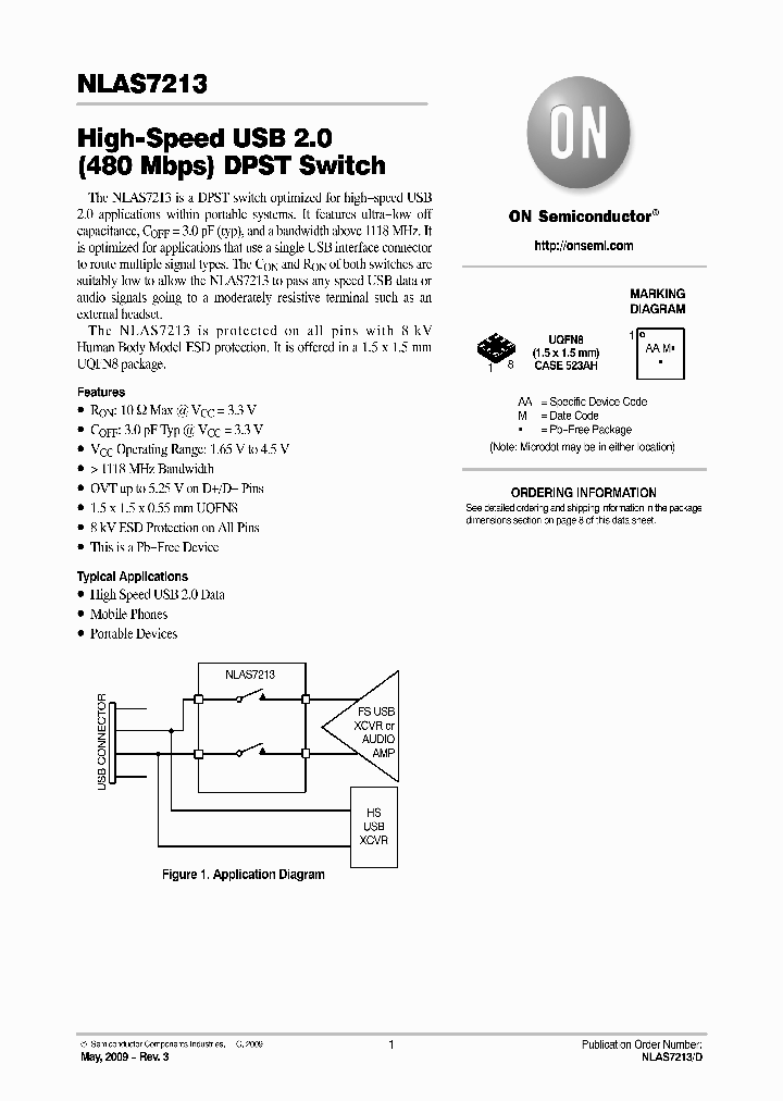 NLAS7213_4506479.PDF Datasheet