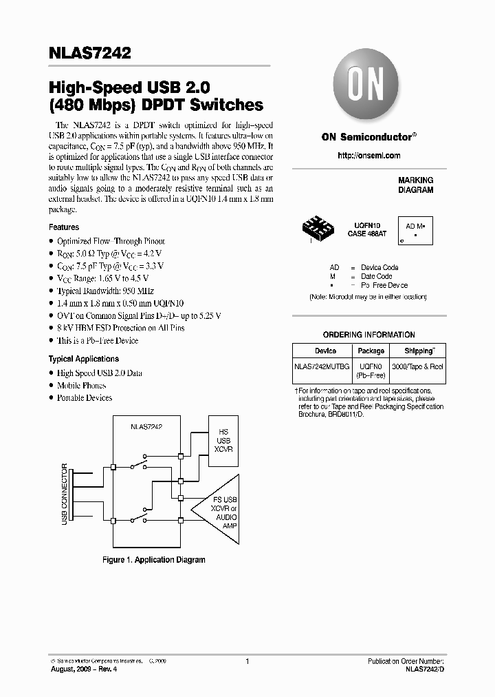 NLAS7242_4673288.PDF Datasheet