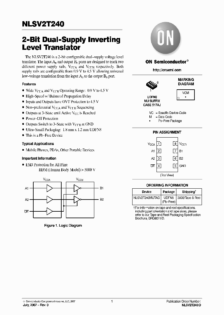 NLSV2T240_4542730.PDF Datasheet