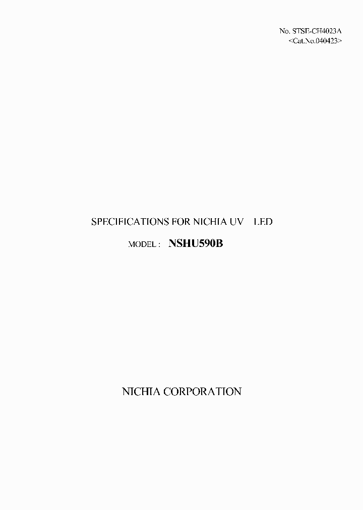NSHU590B_4226421.PDF Datasheet