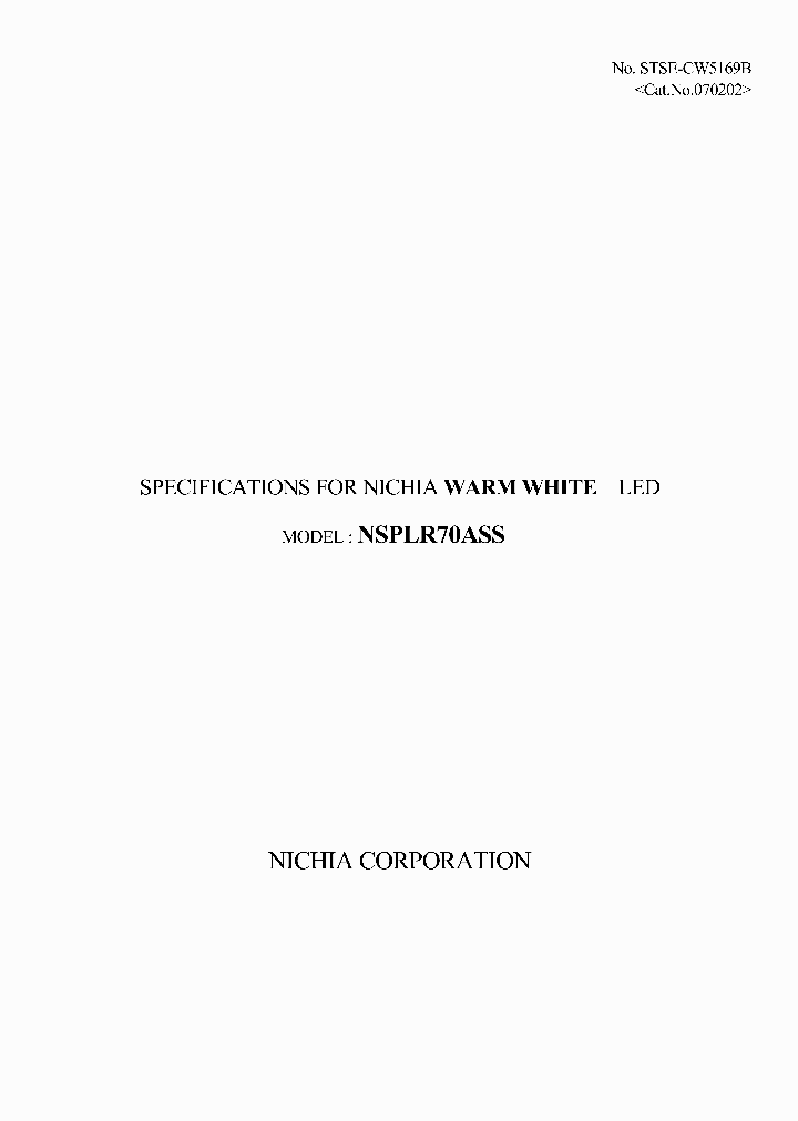 NSPLR70ASS_4573391.PDF Datasheet