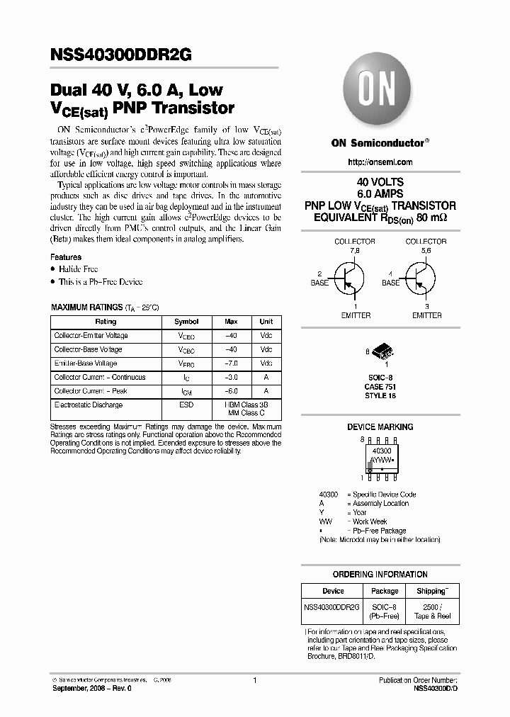 NSS40300DDR2G_4772938.PDF Datasheet