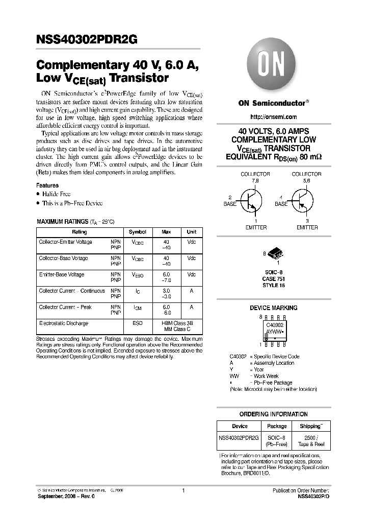 NSS40302PDR2G_4772941.PDF Datasheet