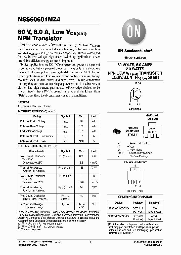 NSS60601MZ4_4612205.PDF Datasheet