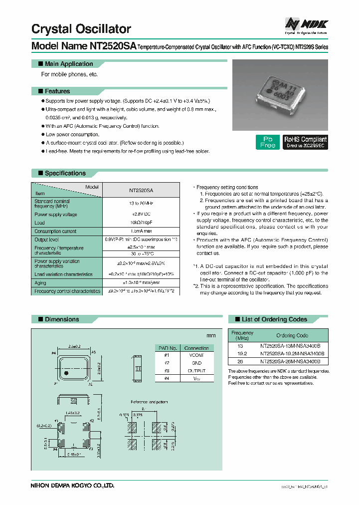 NT2520SA-192M-NSA3400B_4226535.PDF Datasheet