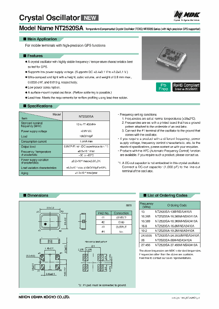 NT2520SA-192M-NSA3410A_4226536.PDF Datasheet
