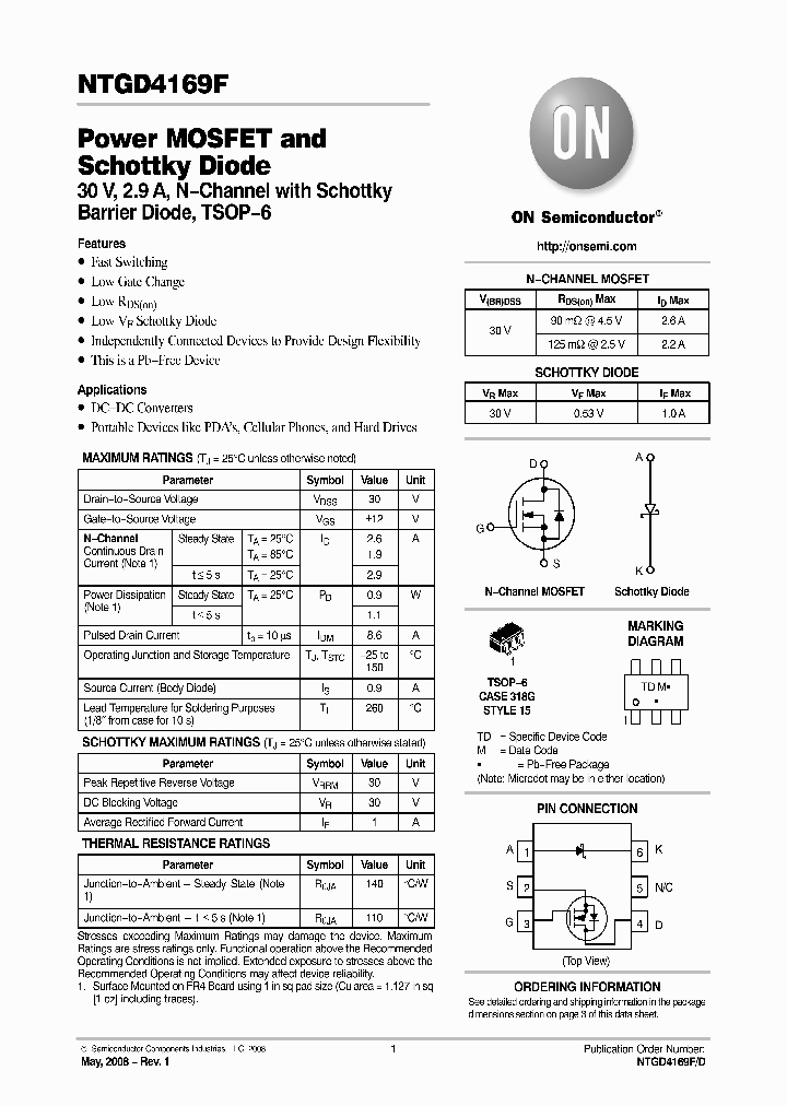 NTGD4169F_4757022.PDF Datasheet
