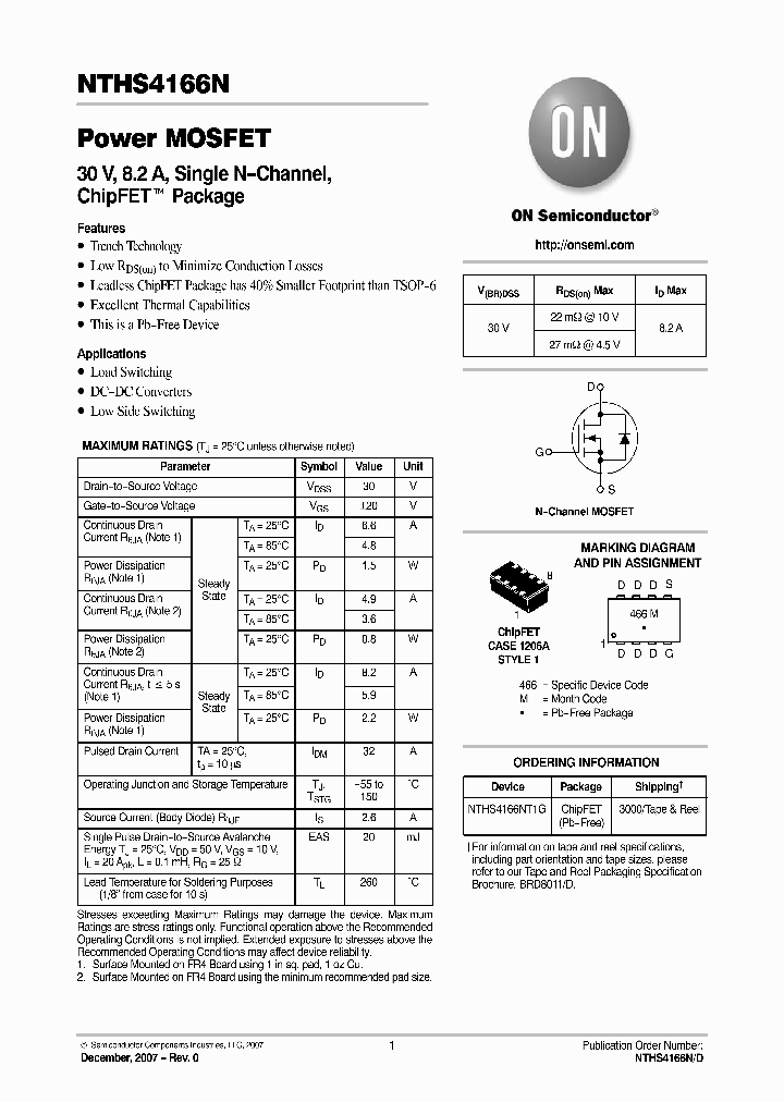 NTHS4166NT1G_4531724.PDF Datasheet