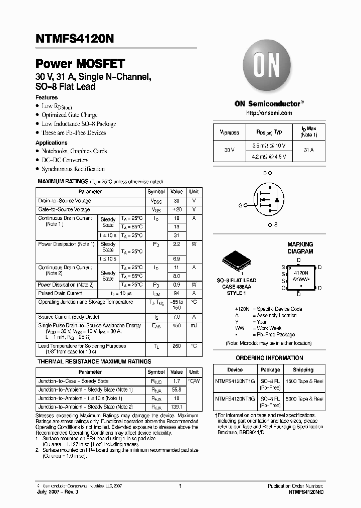 NTMFS4120N_4775484.PDF Datasheet