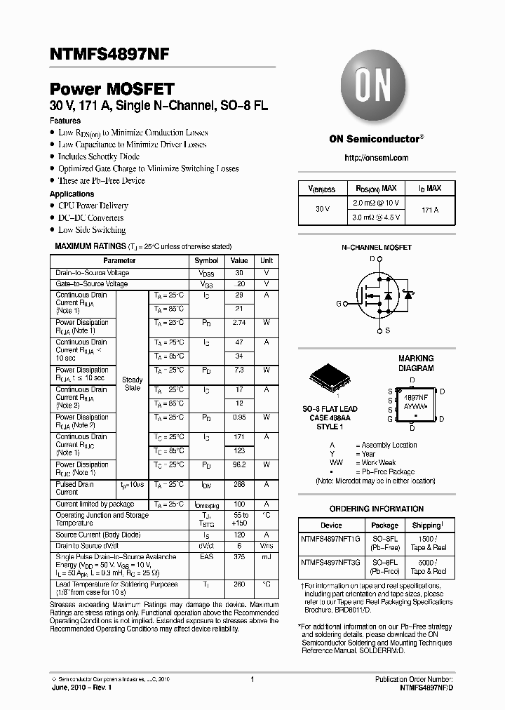NTMFS4897NF_4860973.PDF Datasheet