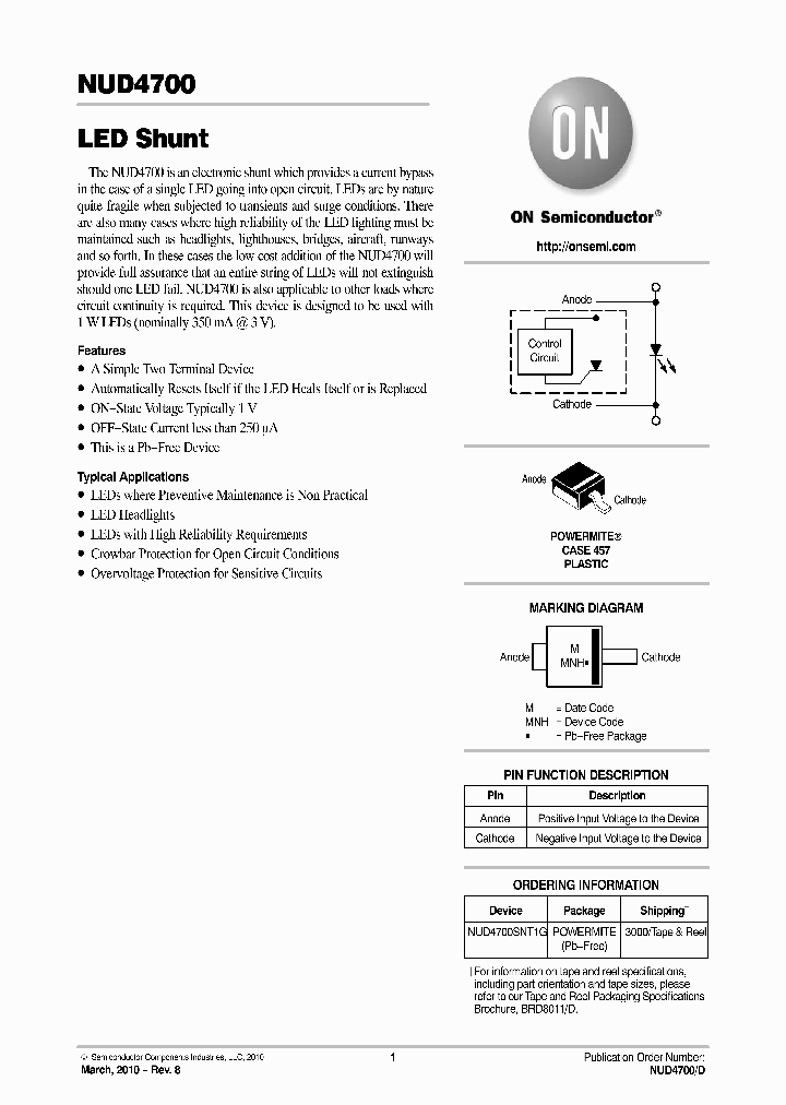 NUD4700_4863444.PDF Datasheet