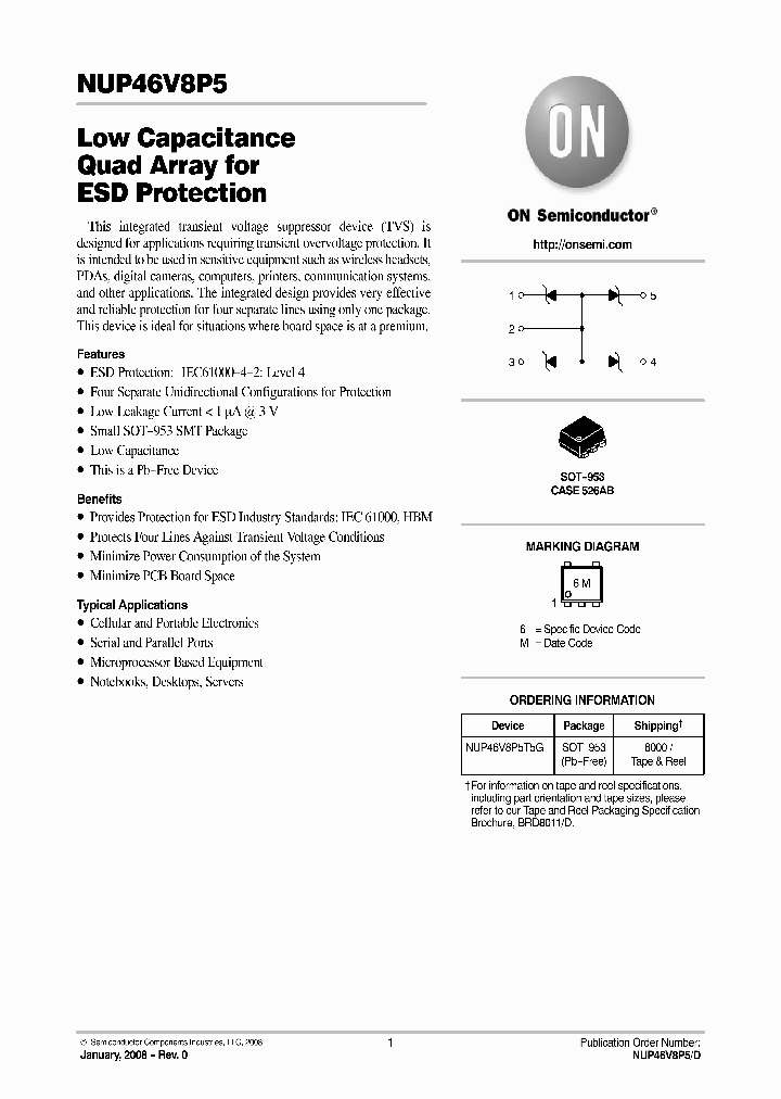 NUP46V8P5_4912537.PDF Datasheet