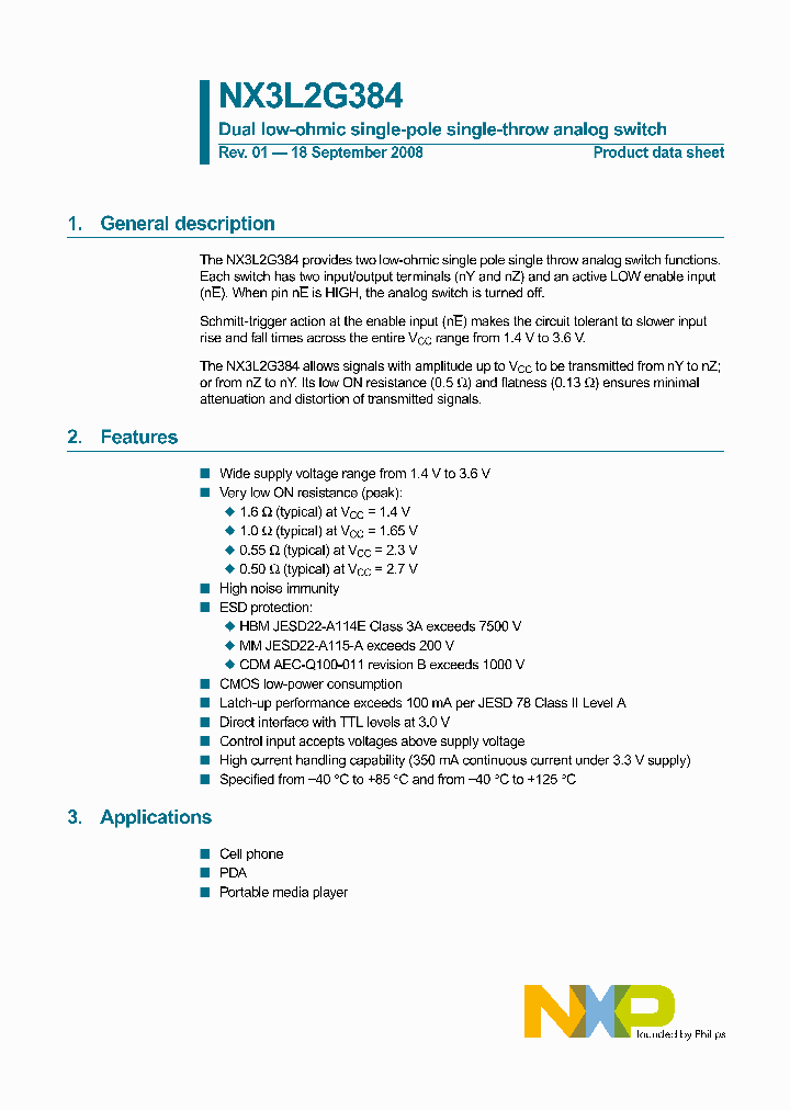 NX3L2G384GM_4492829.PDF Datasheet