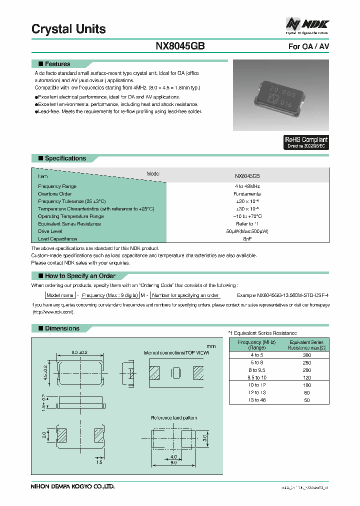 NX8045GB_4789234.PDF Datasheet