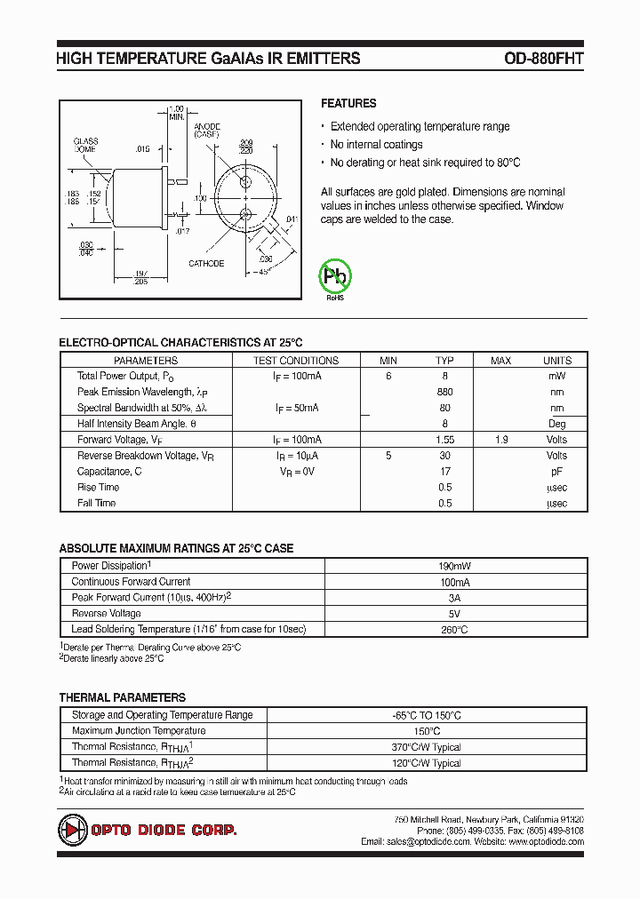 OD-880FHT_4490000.PDF Datasheet