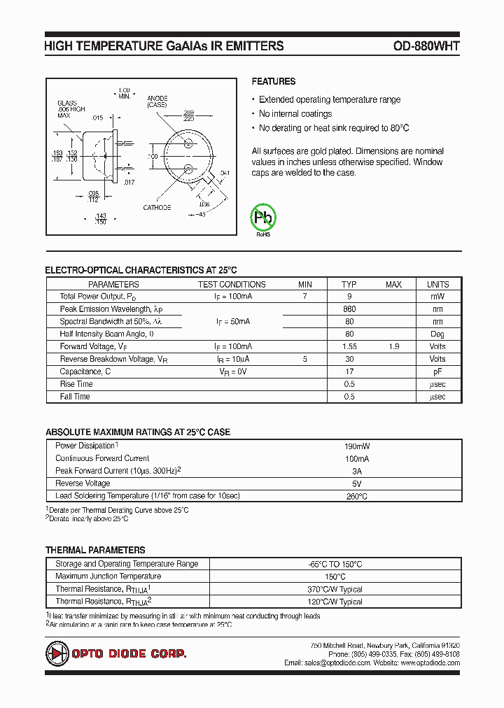 OD-880WHT_4778250.PDF Datasheet