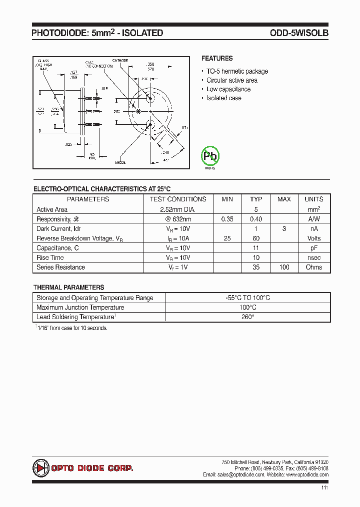 ODD-5WISOLB_4168891.PDF Datasheet