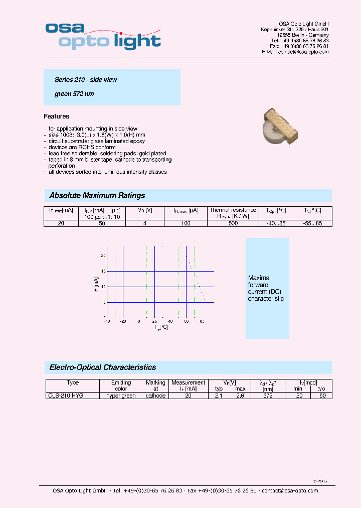 OLS-210HYG_4460440.PDF Datasheet