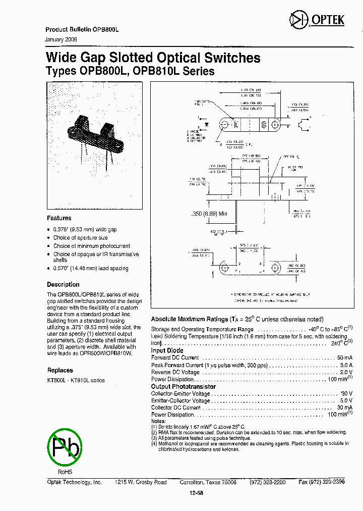 OPB800L_4223272.PDF Datasheet