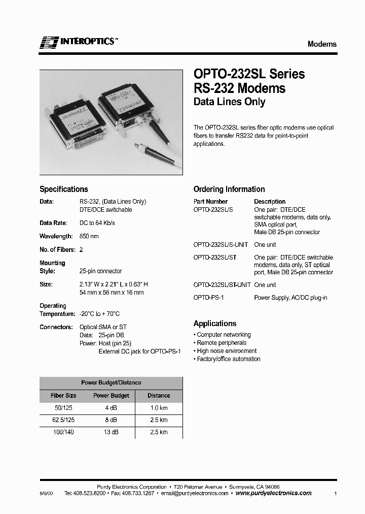 OPTO-232SL_4432667.PDF Datasheet