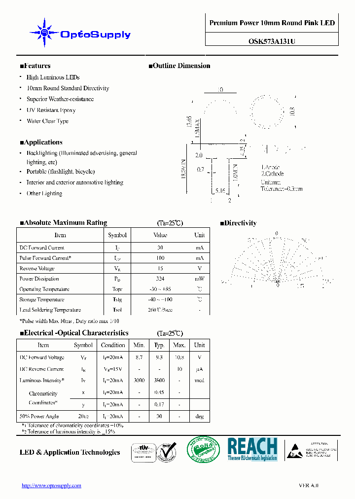OSK573A131U_4700085.PDF Datasheet
