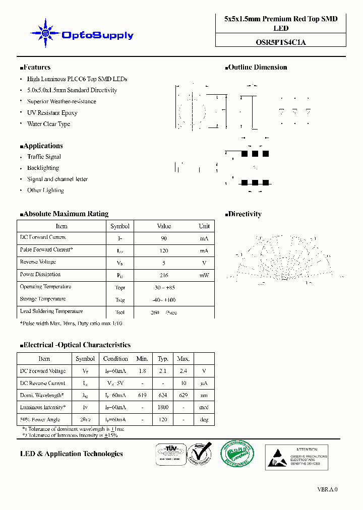 OSR5PTS4C1A_4575378.PDF Datasheet