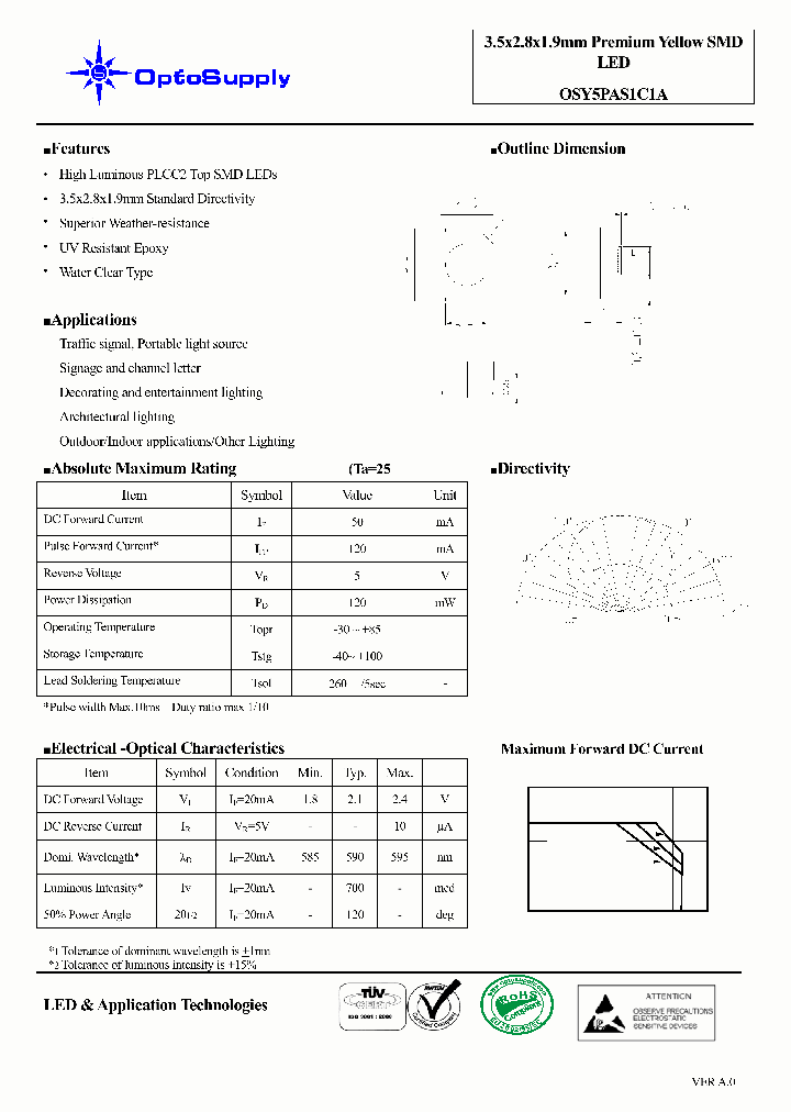 OSY5PAS1C1A_4807116.PDF Datasheet