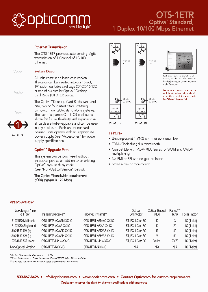 OTS-1ERT-NOC-IC_4580675.PDF Datasheet
