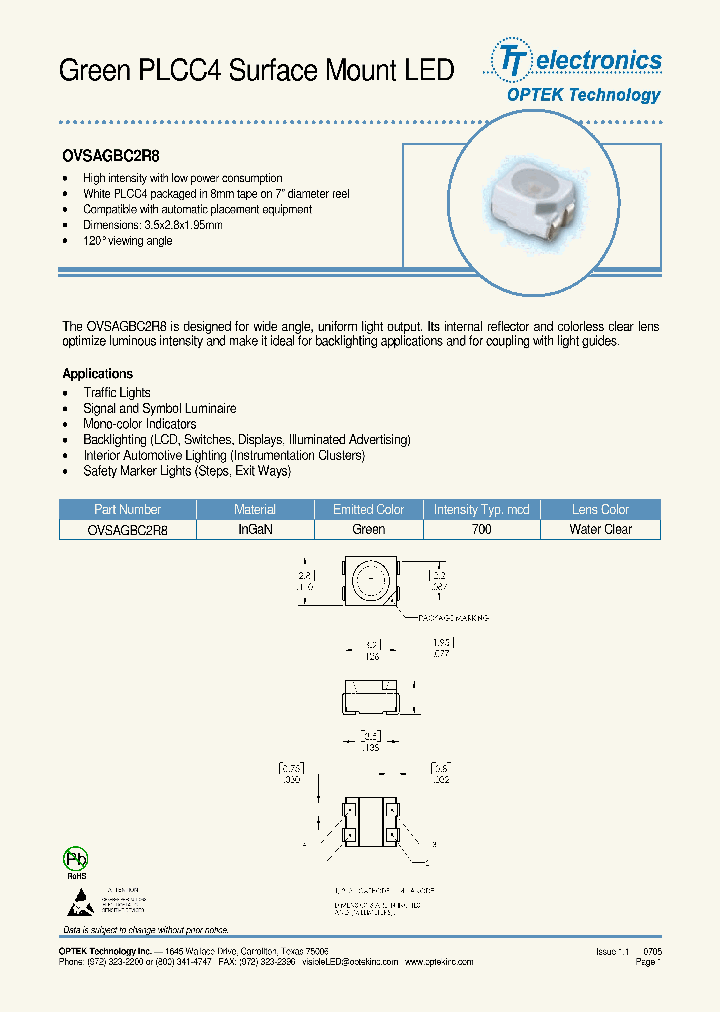 OVSAGBC2R8_4390533.PDF Datasheet