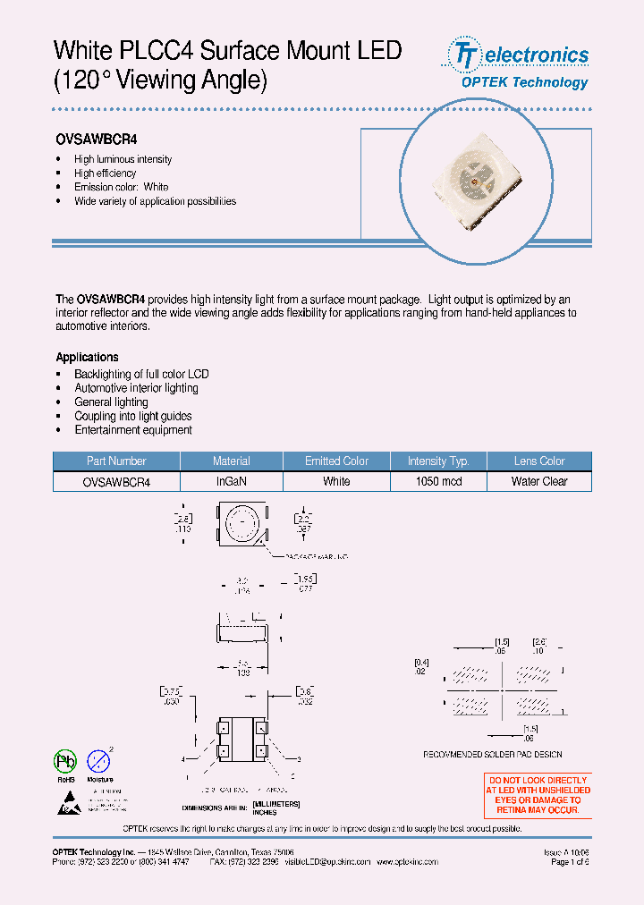 OVSAWBCR4_4198340.PDF Datasheet
