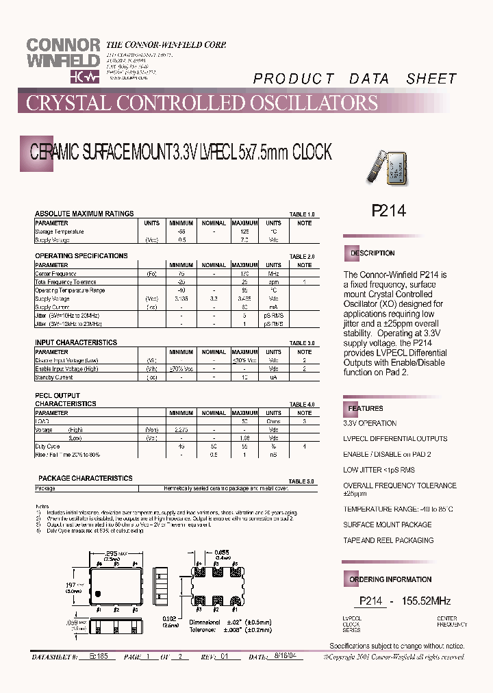 P214_4302510.PDF Datasheet