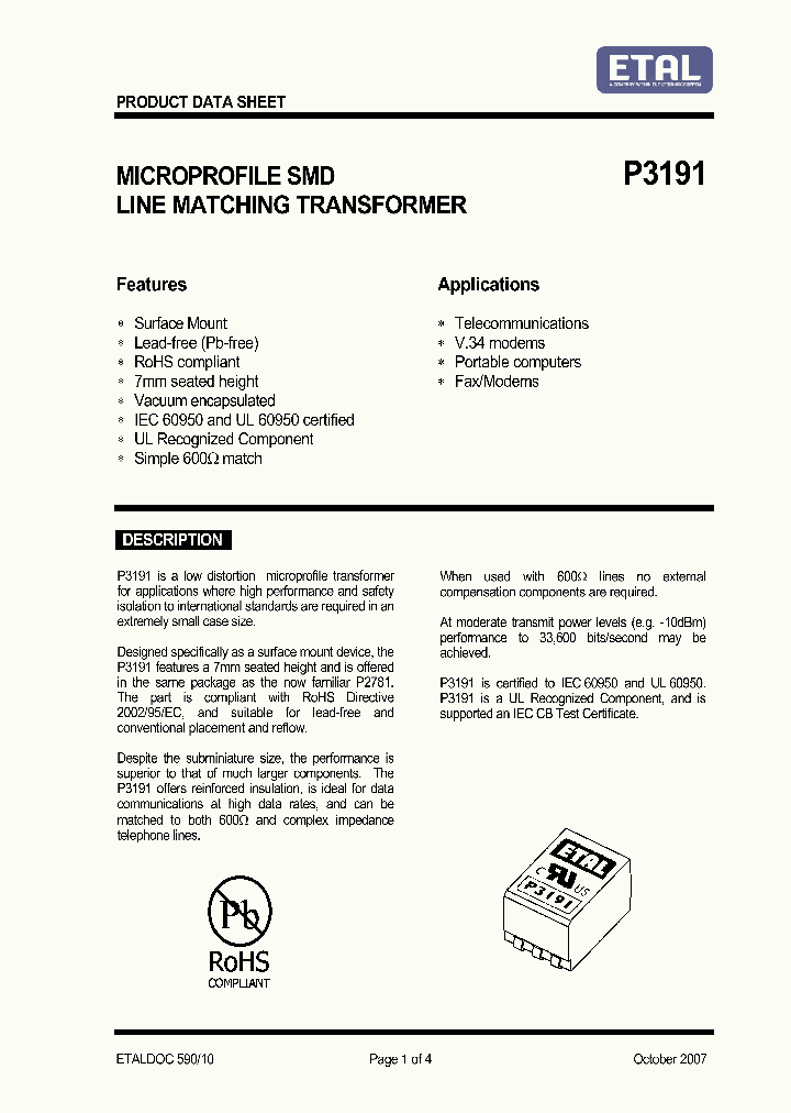 P3191TR_4428614.PDF Datasheet