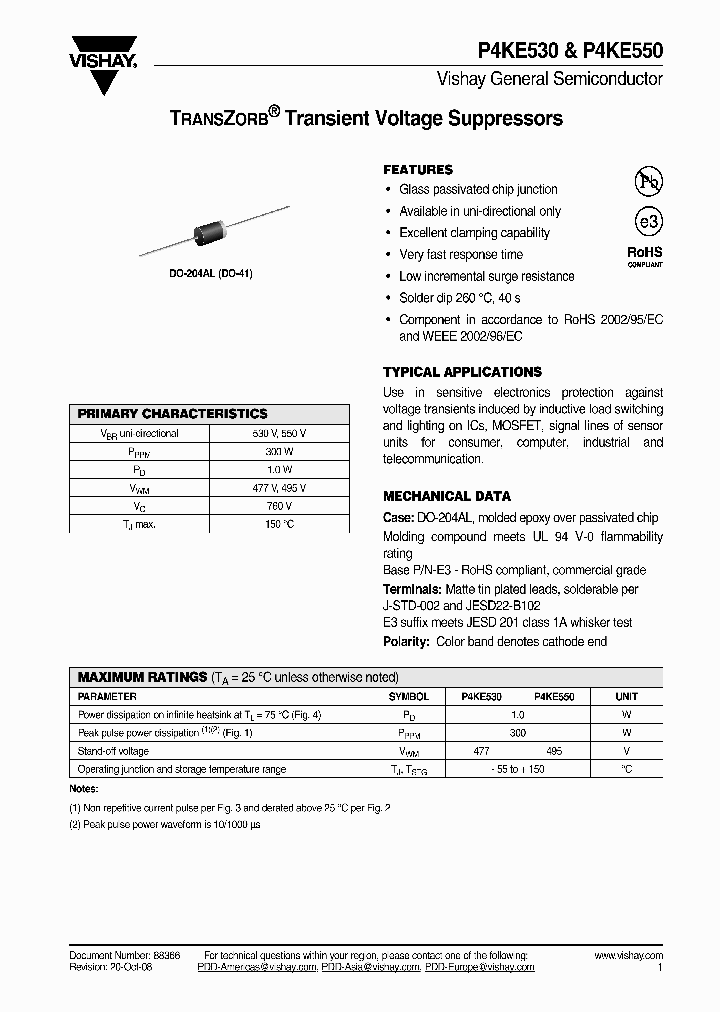 P4KE550_4274453.PDF Datasheet