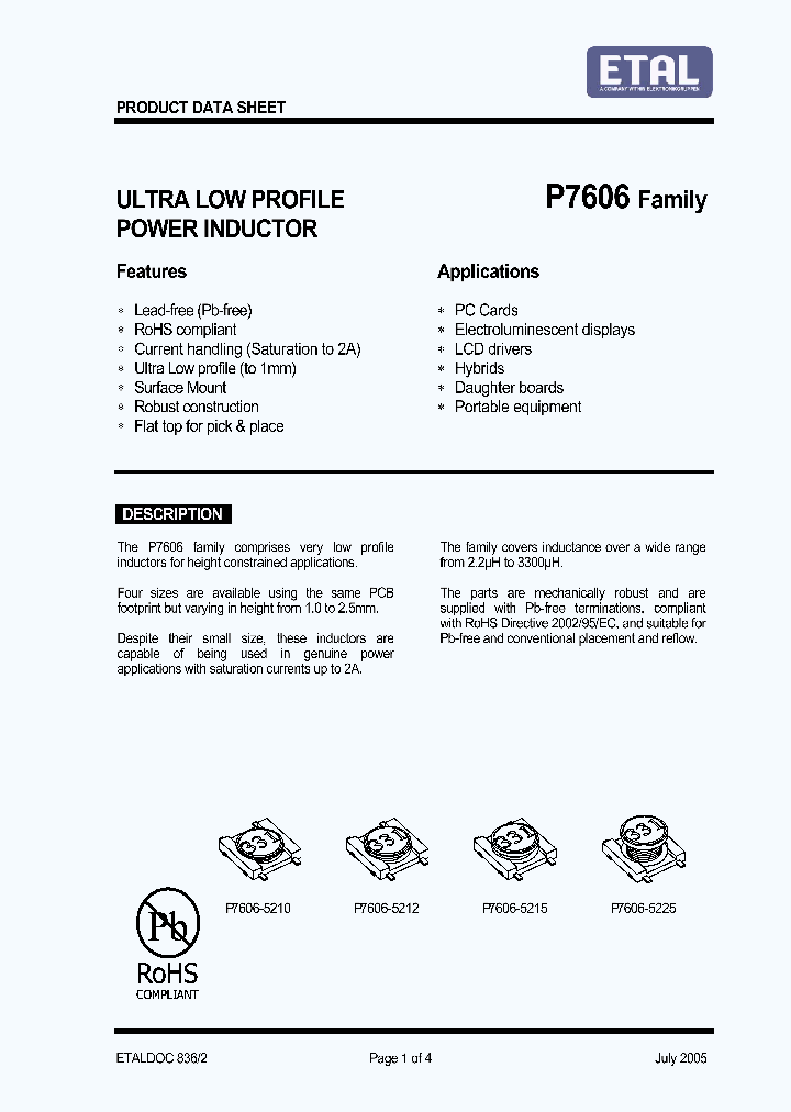 P7606-5210-100M_4458231.PDF Datasheet