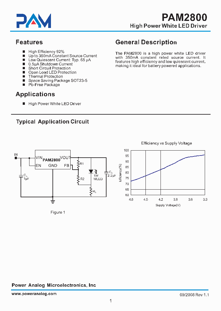 PAM2800VOUTABR_4244734.PDF Datasheet