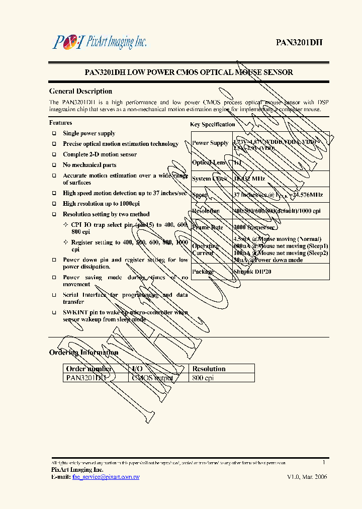 PAN3201DH_4640421.PDF Datasheet