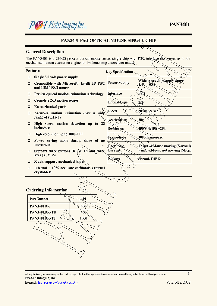 PAN3401DK_4592004.PDF Datasheet