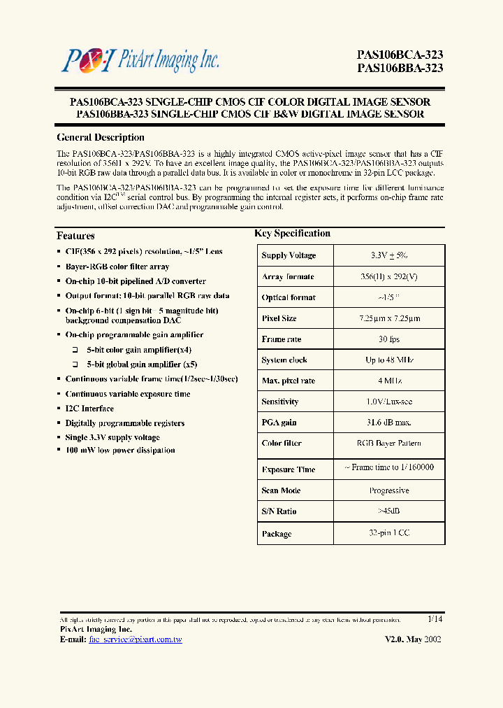 PAS106BCA-323_4542209.PDF Datasheet