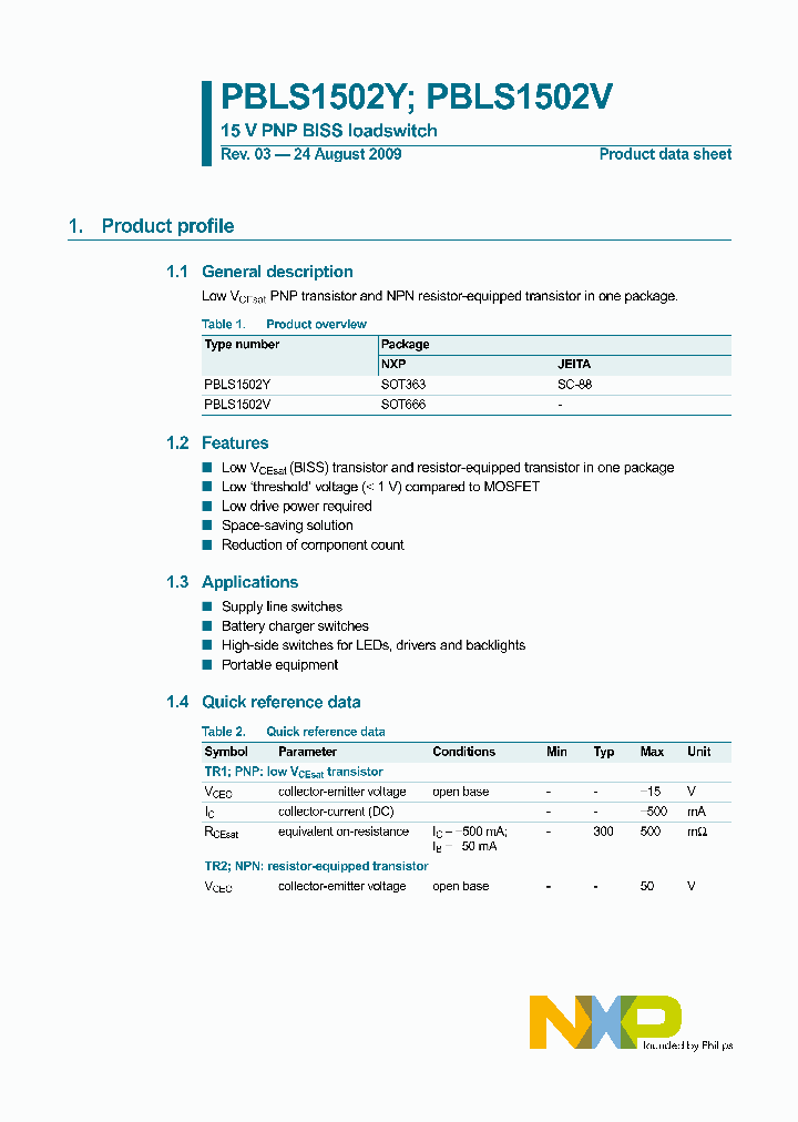 PBLS1502V_4651974.PDF Datasheet