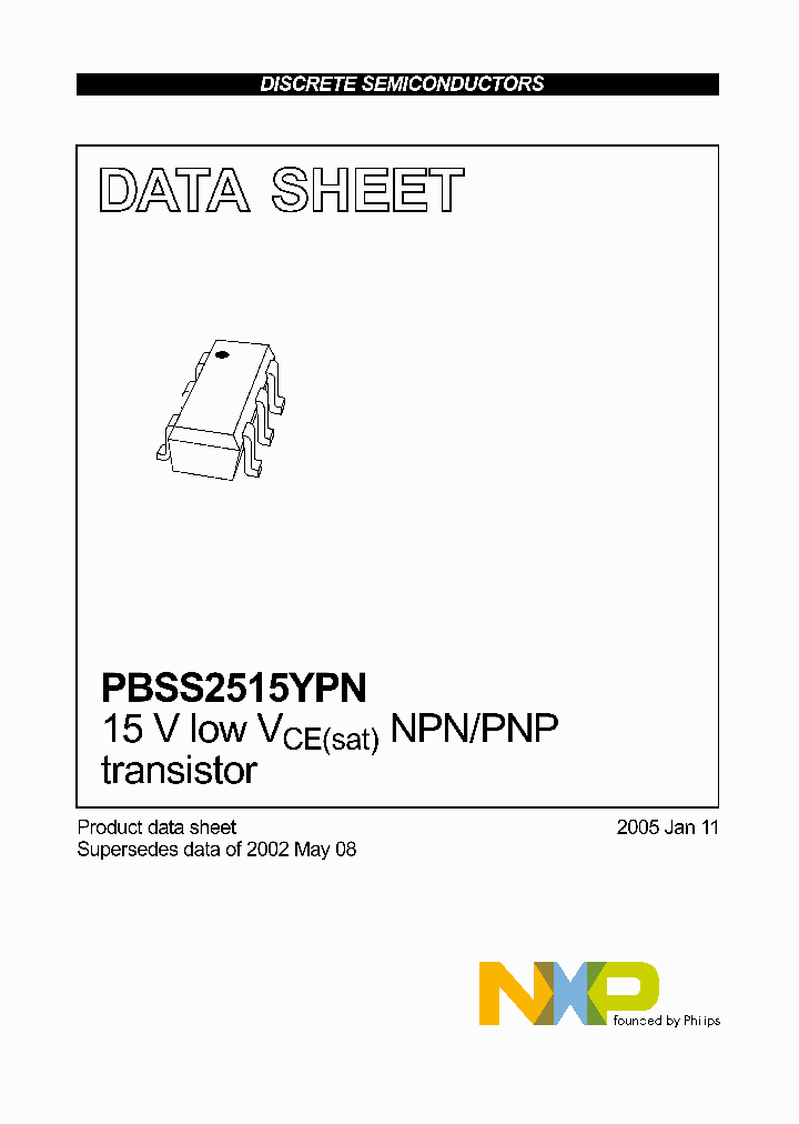 PBSS2515YPN_4555281.PDF Datasheet