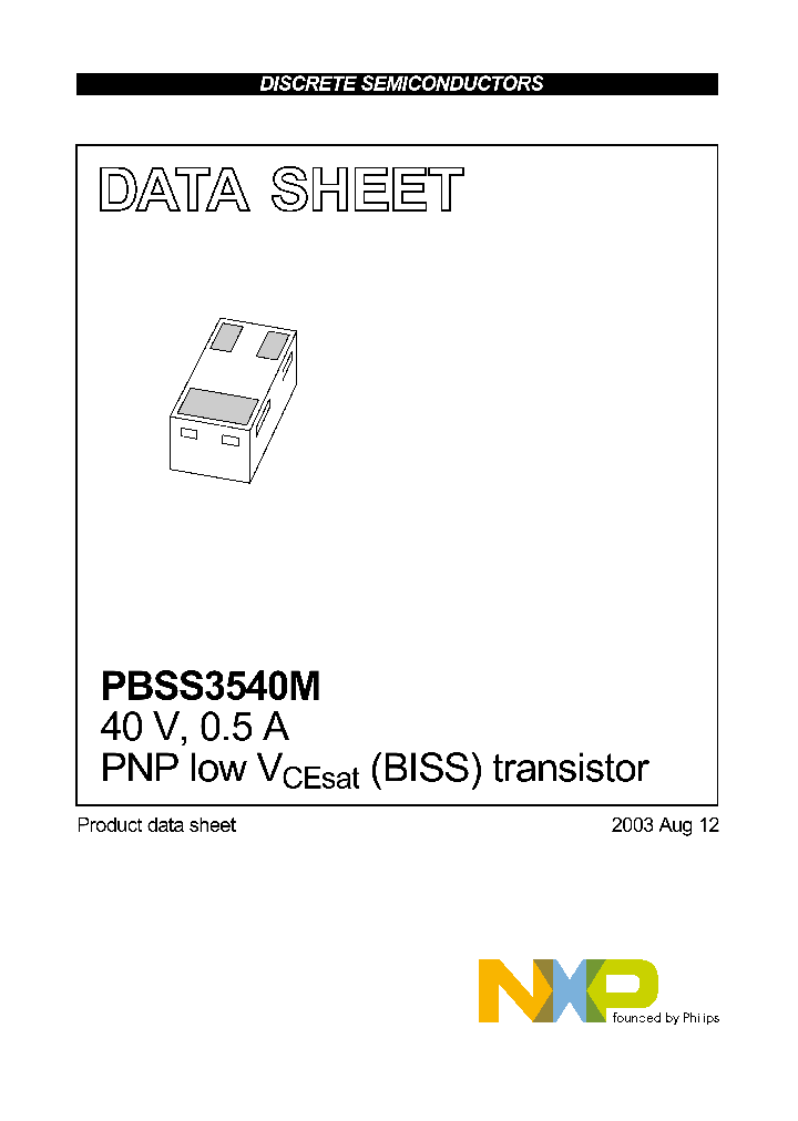 PBSS3540M_4611463.PDF Datasheet
