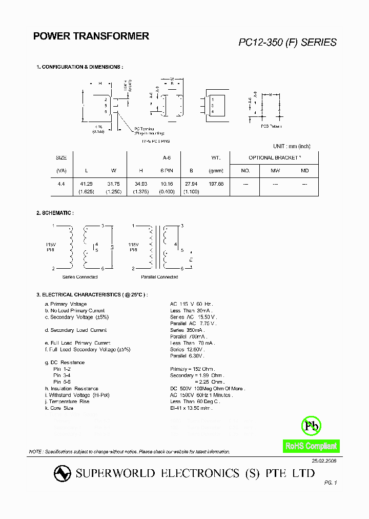 PC12-350_4836520.PDF Datasheet