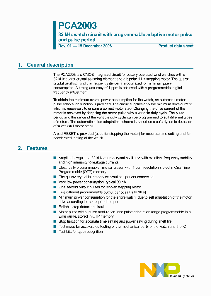 PCA2003_4331687.PDF Datasheet