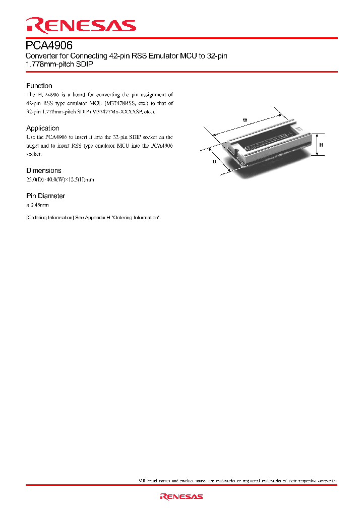 PCA4906_4344517.PDF Datasheet