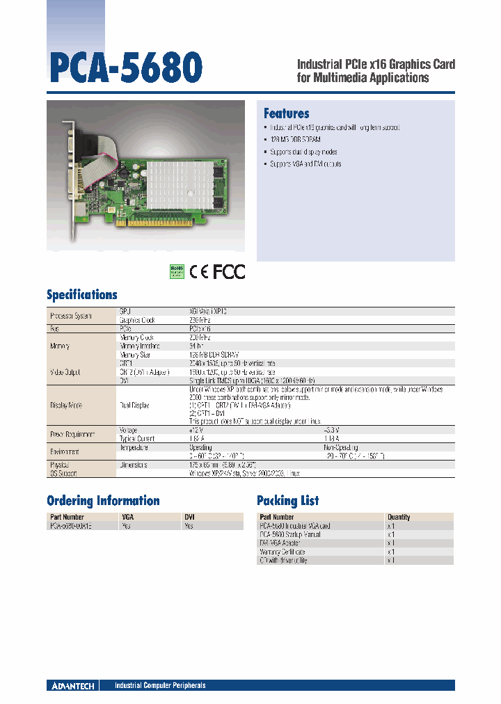PCA-5680-00A1E_4650587.PDF Datasheet