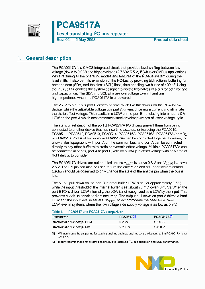 PCA9510_4188532.PDF Datasheet