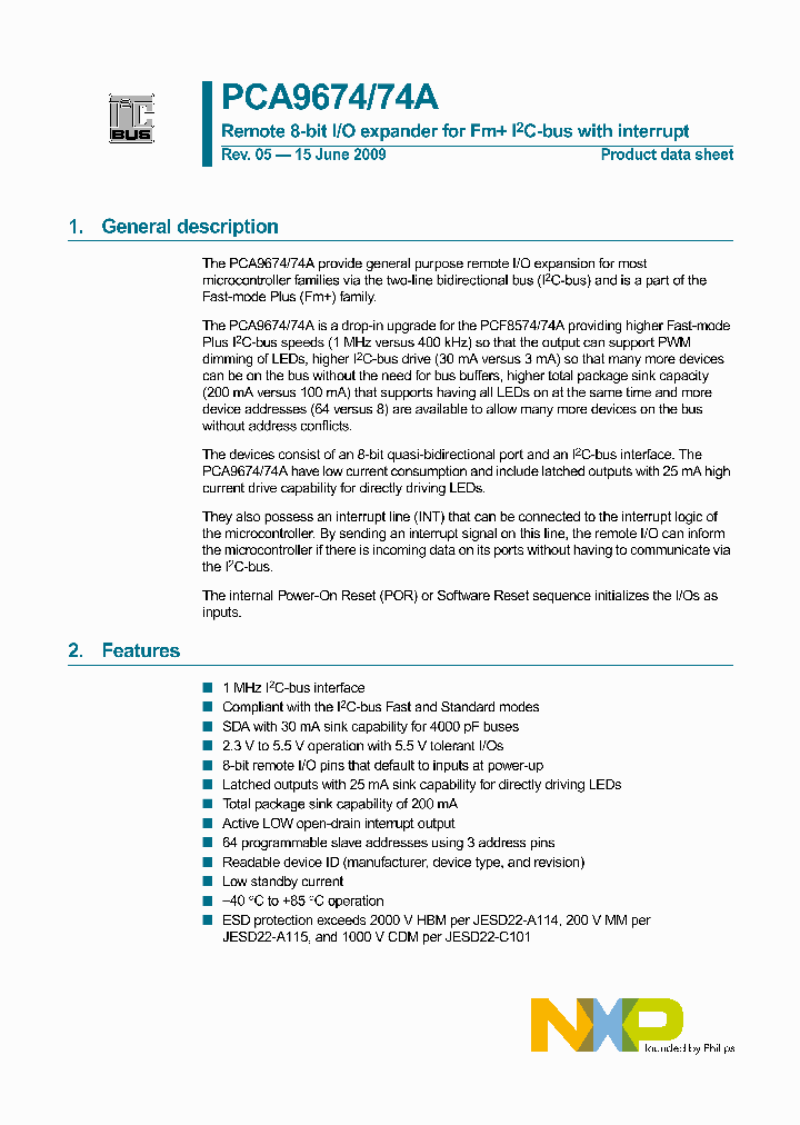 PCA9674ABS_4583473.PDF Datasheet